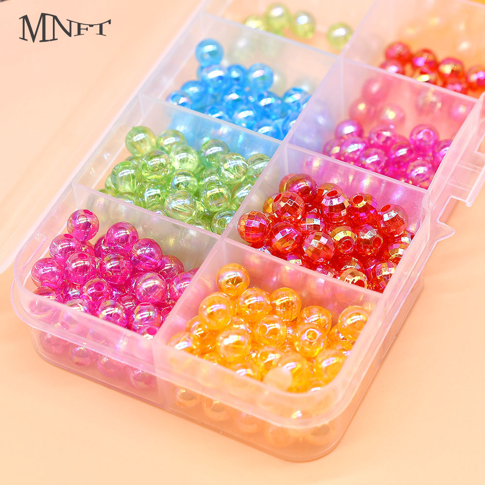 Fishing Hook Assortment - MNFT Mix 5 Kleuren Ronde Kraalsets