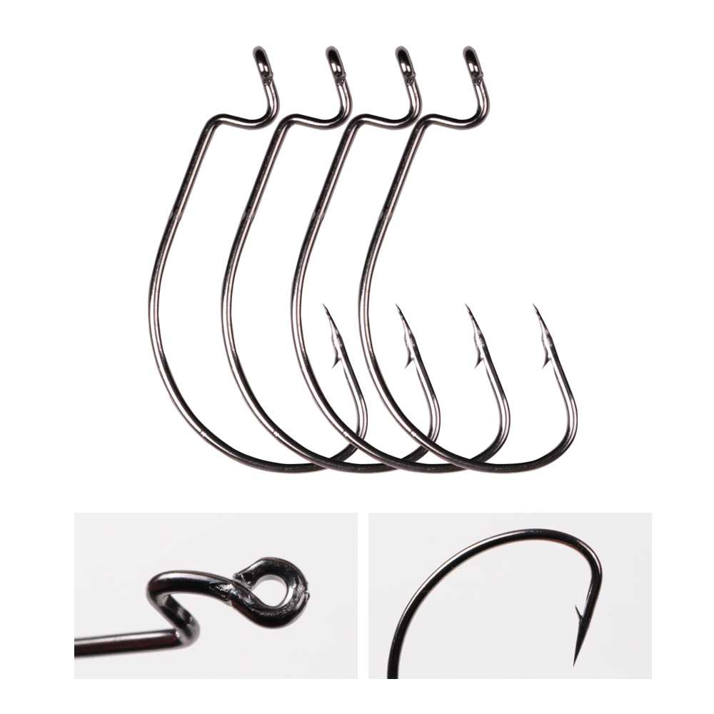 LUSHAZER 10 stks/partij Koolst - Fishing Hook Assortment recensie en prijs