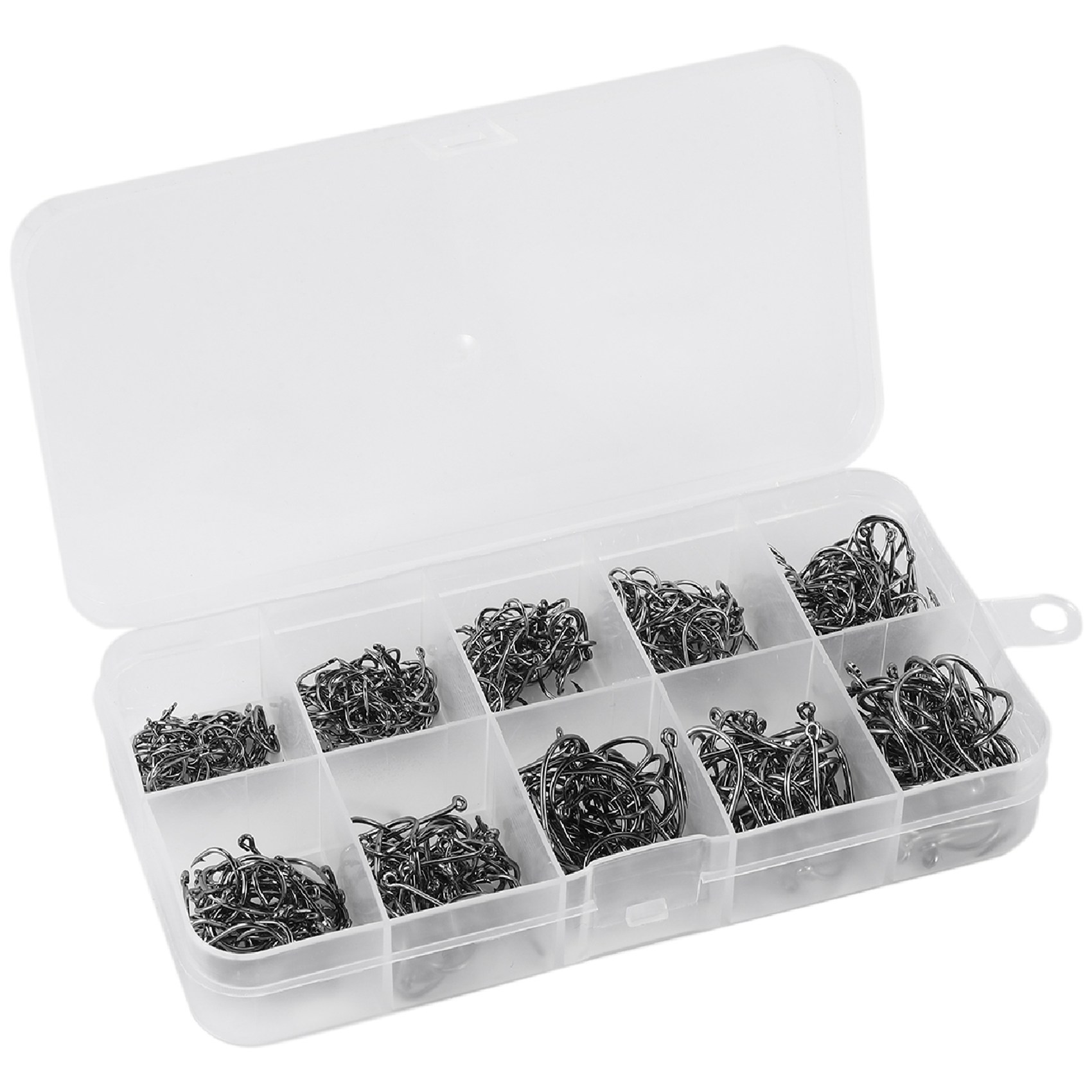 Nieuwe aanwinst 500 stuks/set  - Fishing Hook Size recensie en prijs