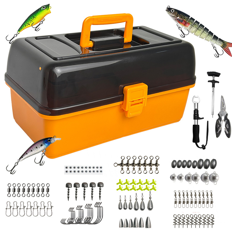 Grote vierlaagse outdoor visse - Fishing Hook Box recensie en prijs