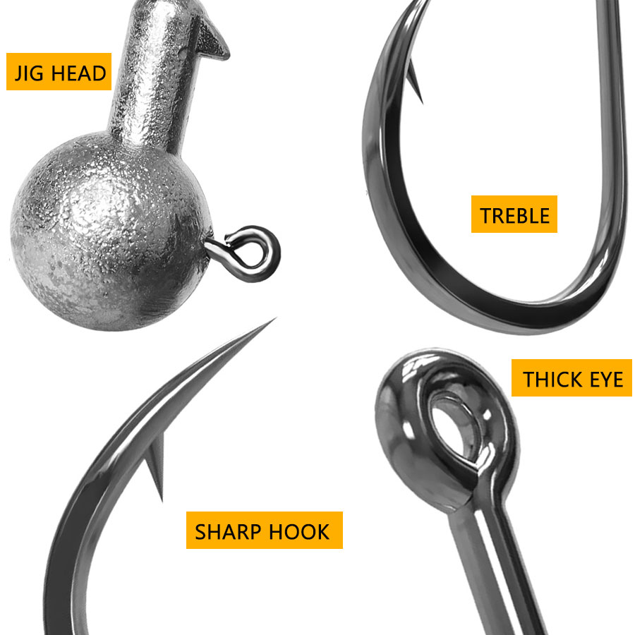 1g 2g 3g 4g 5g 10g 20g 22g 25g - Fishing Hook Offset recensie en prijs