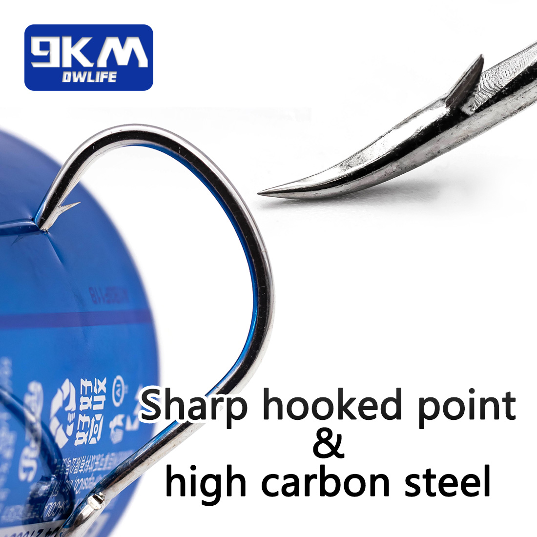 9KM Vishaken Zoutwater Levend  - Fishing Hook Offset recensie en prijs