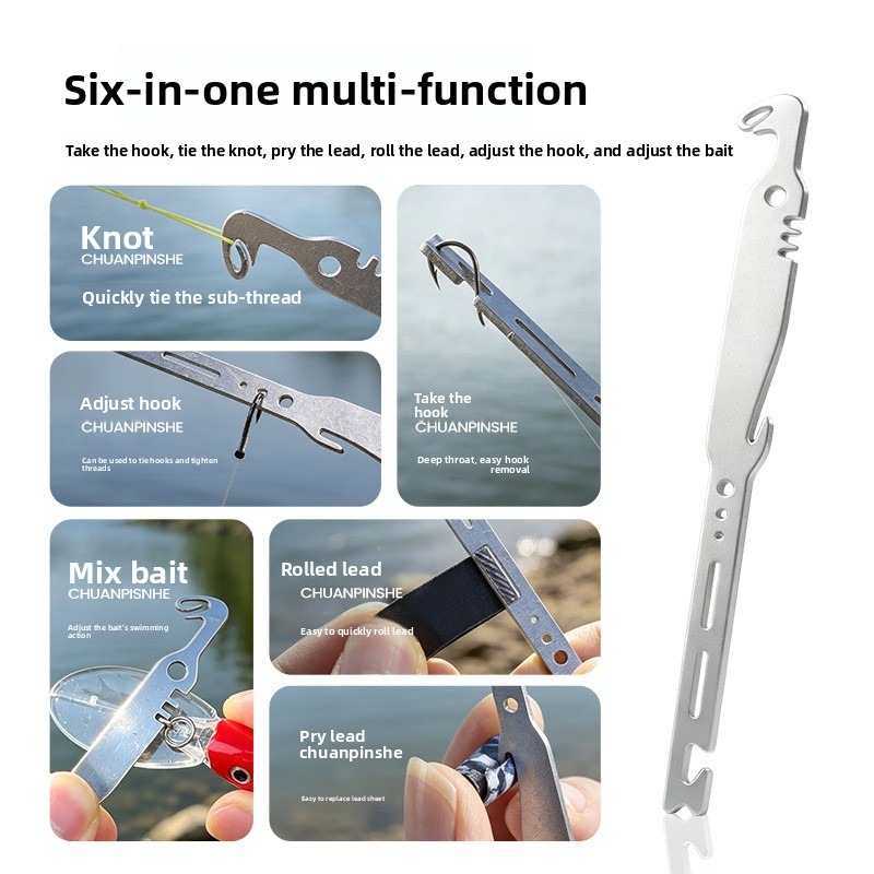 QAJTAO, set van 4 stuks, 6-in- - Fishing Hook Sharpener recensie en prijs